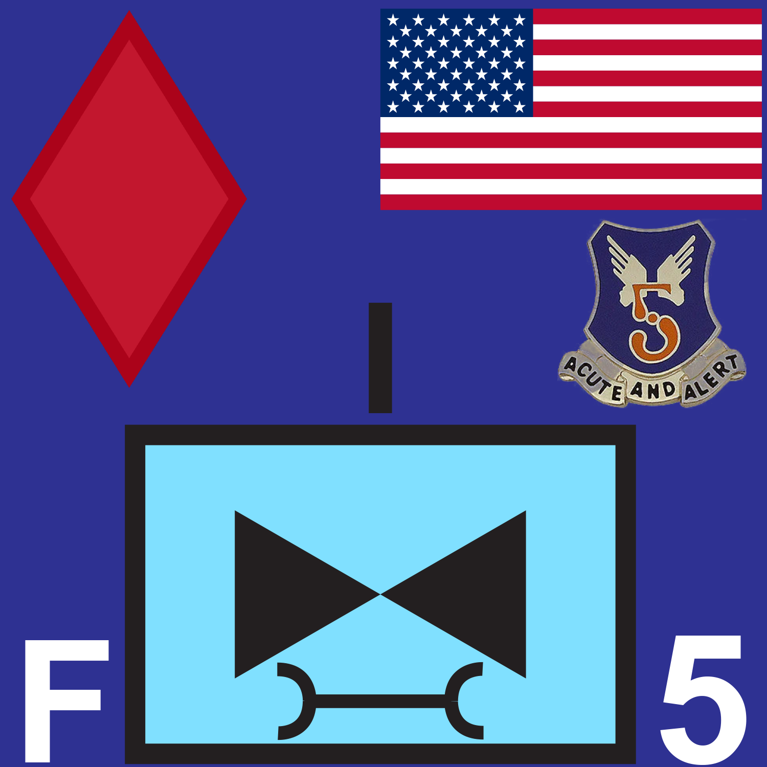 BLU F-5 MAINT CO short v1
